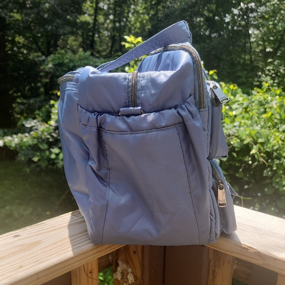 Lug Quilted Puddle Jumper Duffel Bag in Blue - Picture 3 of 10